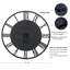 Brailin Manufactured Wood Wall Clock