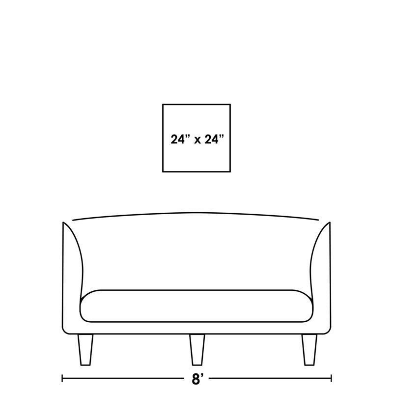 Billiard V Print by Chris Dunker, Outdoor, 24" H x 24" W x 1.5" D