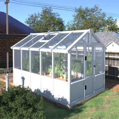 Wooden Polycarbonate Greenhouse