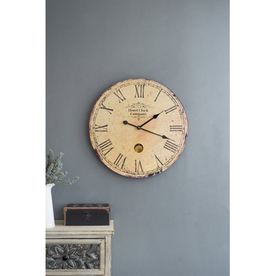 Horloge murale D23x2,2 "