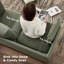 152cm 2 Seater Mordern Upholstered Loveseat Sofa-1237553854