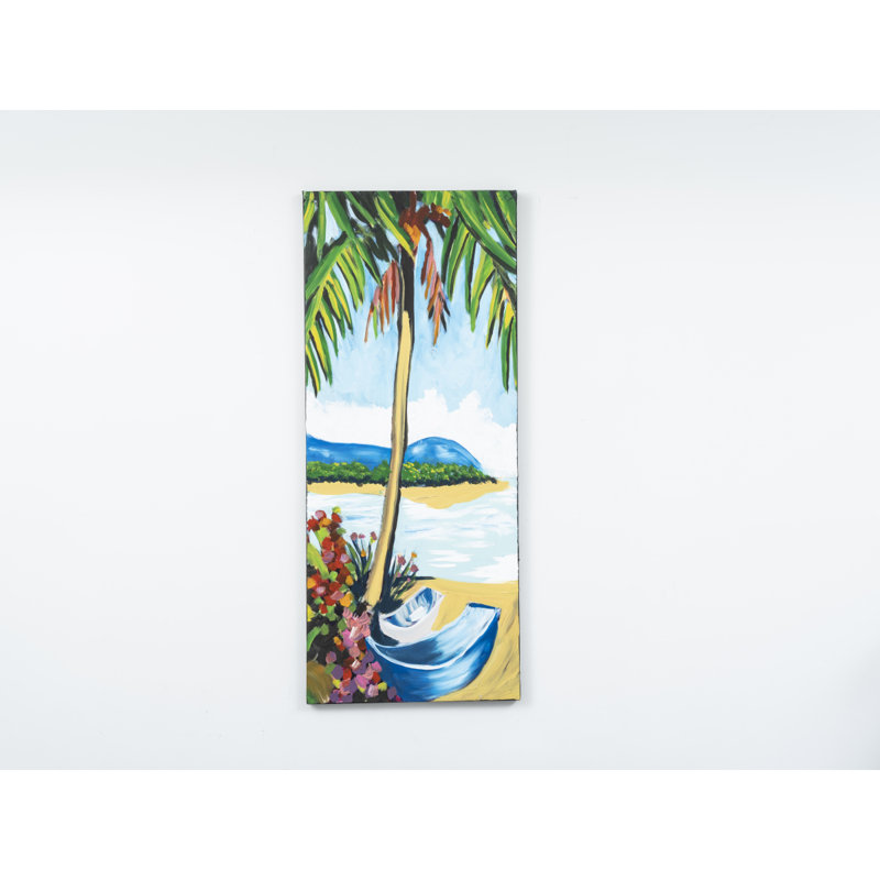 Wandela Wall Canvas Paintings 47'' X 19''