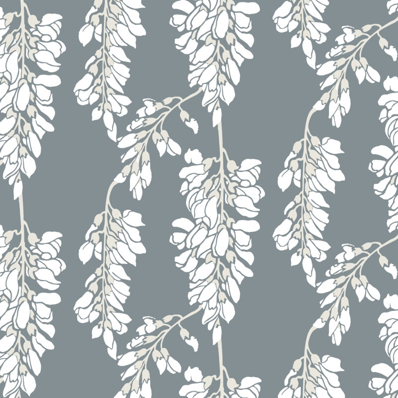 Rouleau de papier peint Nomad Heart Breaker L 10 pi x l 24 po, Stone Soft White, Faux Grasscloth, Non encollé