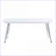 Patina White &amp; Chrome Modern Coffee Table with Pull-Out Top – Space-Saving Living Room Centerpiece