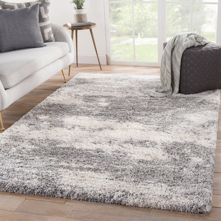 Berau Abstract Gray Area Rug