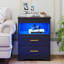 45cm W Manufactured Wood Bedside Table-16667163