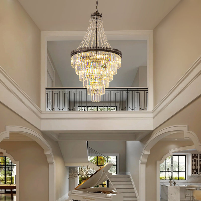 Maquisha 12-Light Dimmable Empire Chandelier