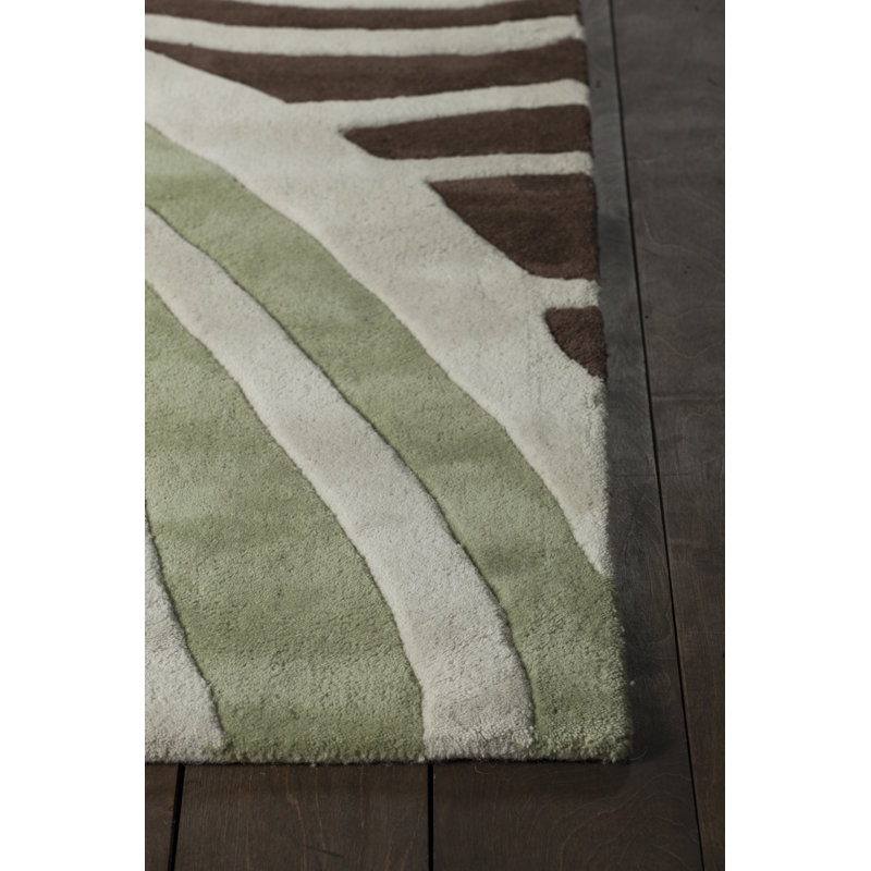 Inhabit Designer Beige Area Rug, 2' x 3'