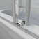 Opal Mirage MCOCOD 70-76.75"W x 76"H Double Sliding Frameless Soft Close Shower Door with 3/8"(10mm)Clear Glass