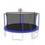 14 pi pour enfants avec filet de sécurité pour enclos extérieur pour grand trampoline-125912905