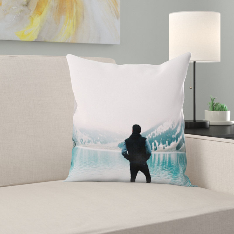 Coussin décoratif mountain lake