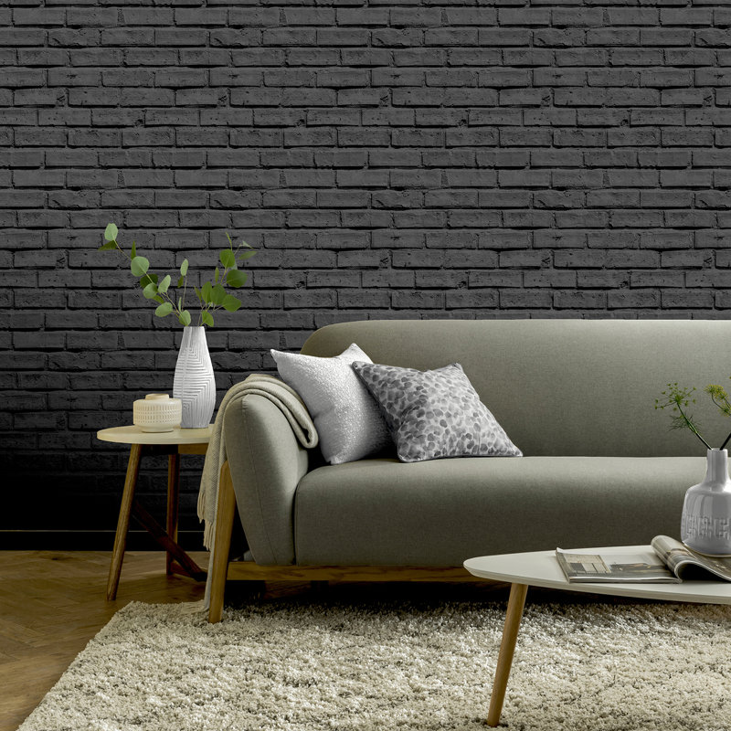 Abner Wallpaper, Black