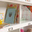 Bibliothèque / pied de lit, finition blanche