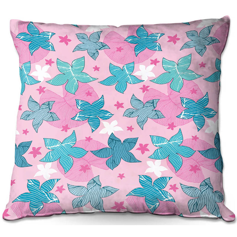  Coussin Couch, 16 po x 1 po, Rose