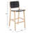Alston Upholstered Counter Stool with Solid Wood Frame-91764100-91764103