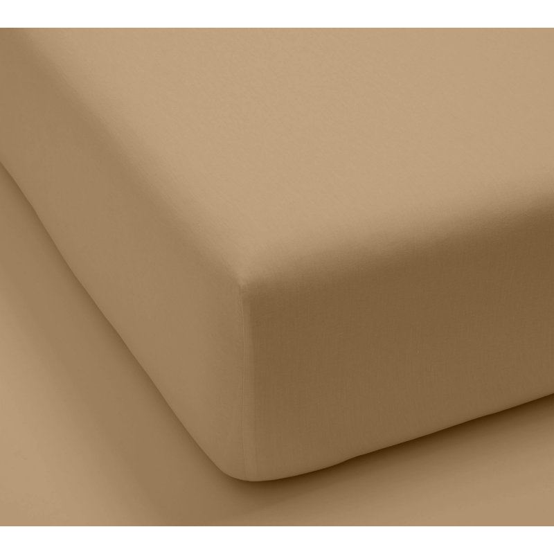 Monte Carlo Egyptian Cotton Sheet Set, Taupe, Twin