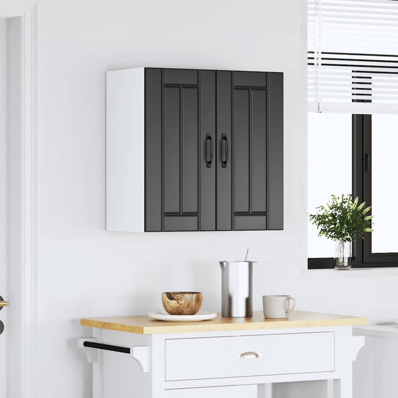 Kitchen Standard Wall Cabinet, Black