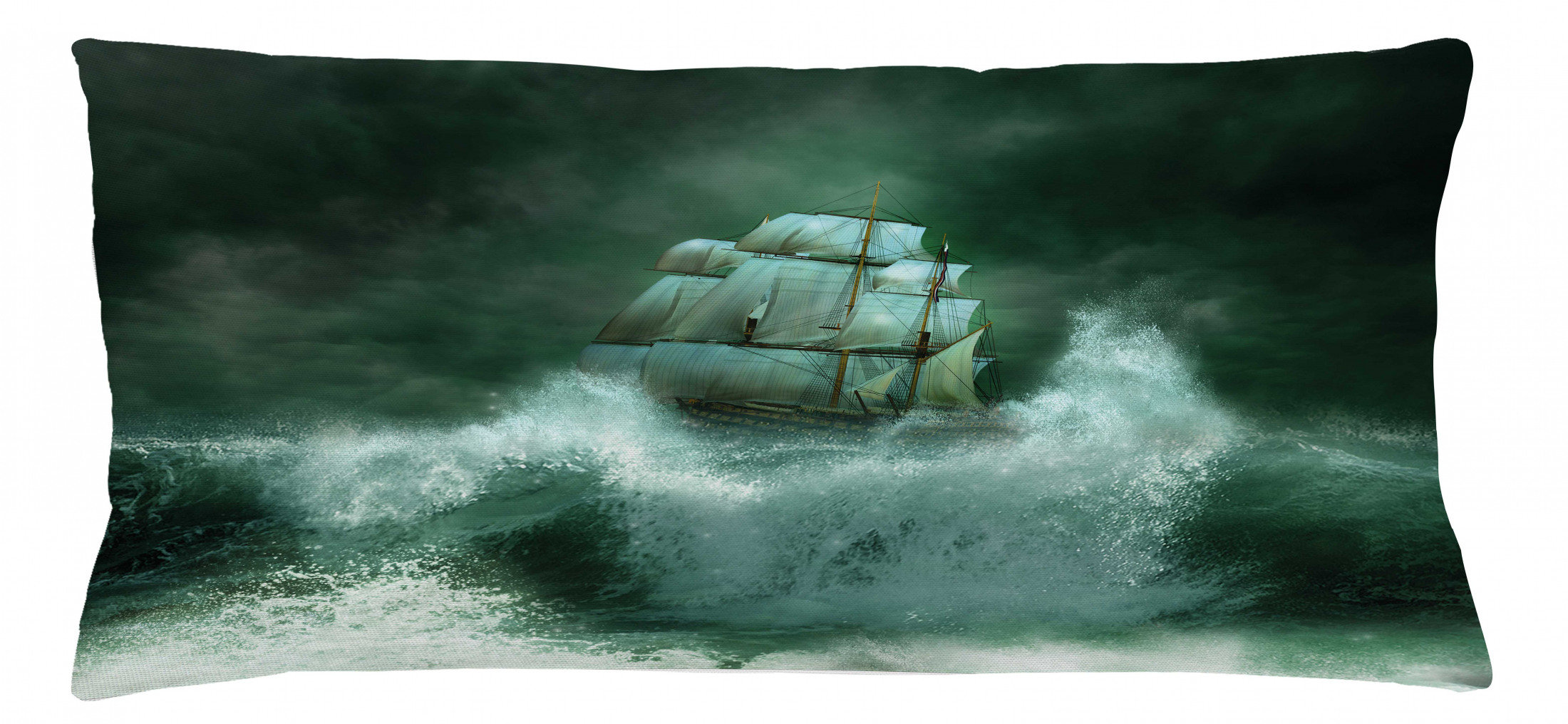 Jeff Granito's '20,000 Fears Under the Sea' Pillow Cover - Ready to Ship! (FREE SHIPPING in U.S.) main image 1