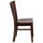 Kadircan Solid Back Wooden Restaurant Chair-485892669