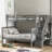 Veyra Twin Over Full Bunk Bed With Storage Stairs-1122827789