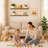 Solid Wood Floating Shelves，Rustic Wooden Wall Shelves-501930270-499360648