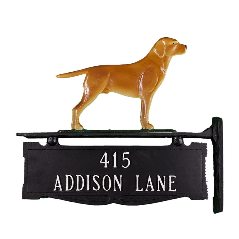 2-Line Address Post, Natural, Yes