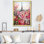Paris In Bloom, collage rétro sur toile