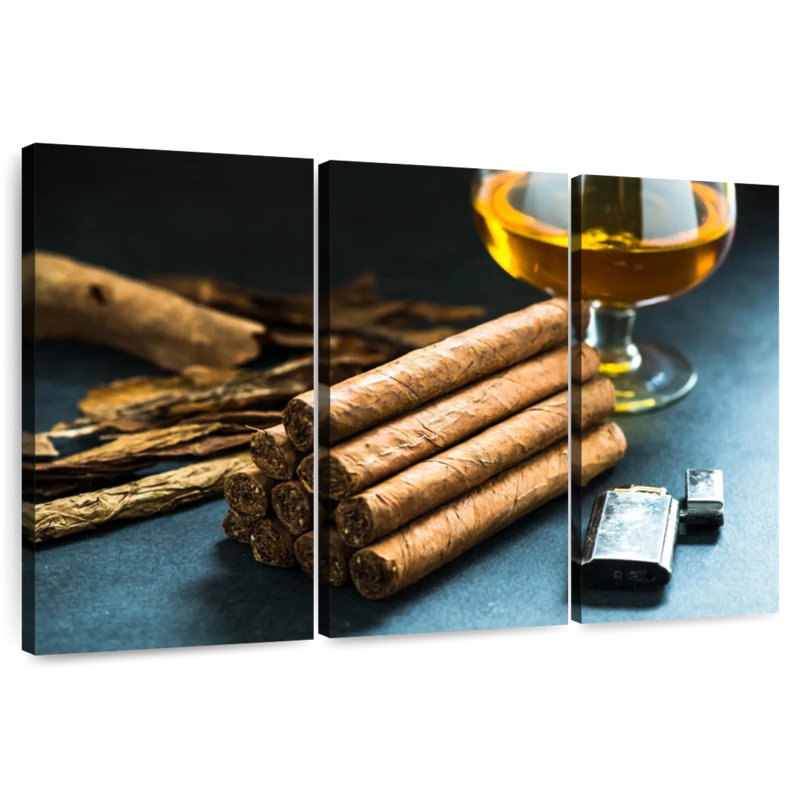 Pile Of Cigars, 48" H x 74" W