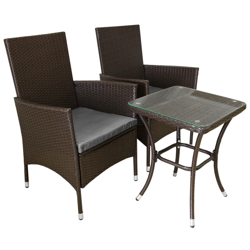 Cannet 2-Person Seating Group with Cushions
