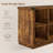 8 Cube Storage Organizer Bookshelf, Farmhouse Horizontal Bookcase, 62 in Wood Storage Bookcase for Entryway-1708109548