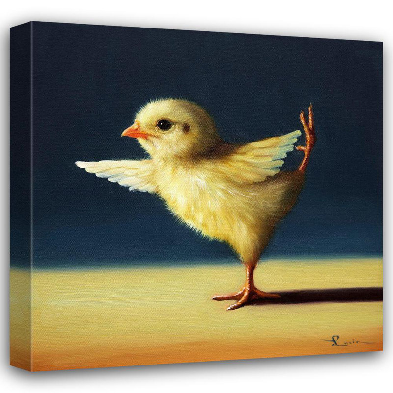"Rosalind Wheeler Heffernan", art sur toile tendue par Lucia Gallery: Yoga Chick Dancer Pose