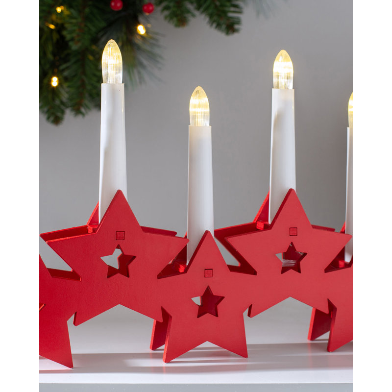 Unscented Flameless Taper Candle