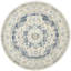 Tapis oriental ivoire et bleu Annette-24542353
