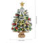 1.39' H Artificial Pine Christmas Tree
