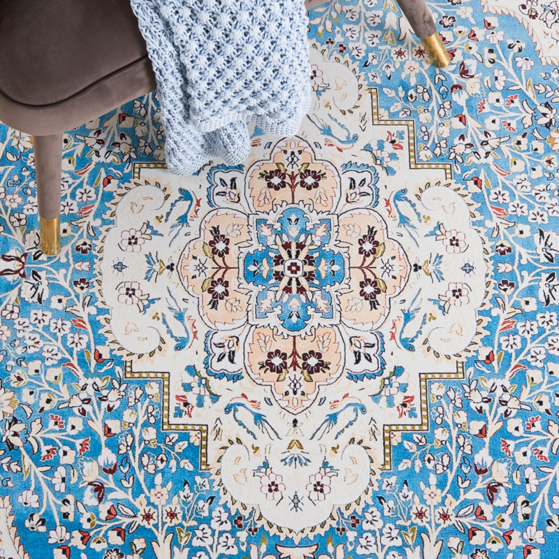 Tucson Performance Machine Washable Oriental Rug, Square 6'