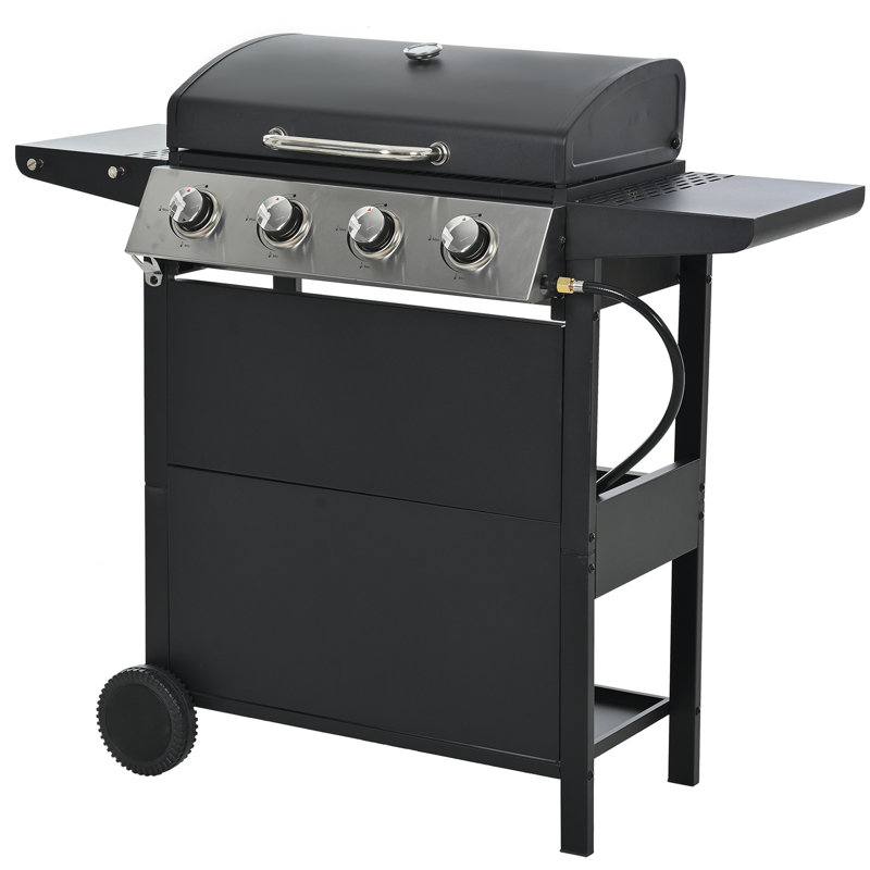 APERIL 4 - Burner Freestanding Propane Gas Grill