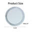 Miroir rond en cristal 33,46 "(85Cm)