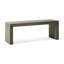 Banc de salle à manger en bois d'acacia, chêne gris clair