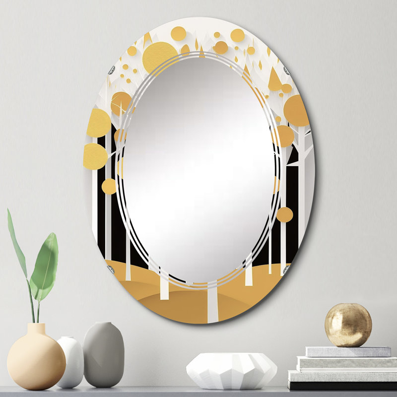 Miroir mural Zimmie, 30 po x 20 po
