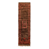 Moroccan One-of-a-Kind Rectangle 3’7”x12’8” Area Rug
