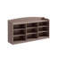 Banc de rangement en bois pour chaussures
