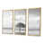 Cadre flottant doré