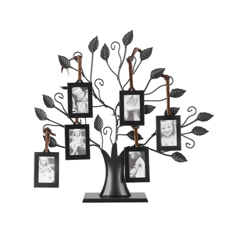 Black Metal Storage Picture Frame
