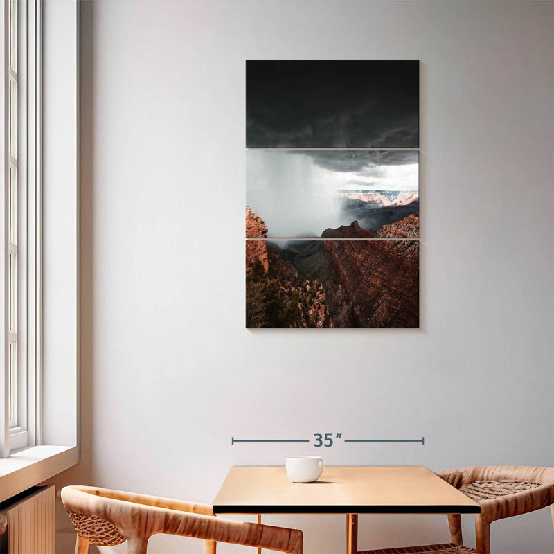 Nuage de tempête Alvord Grand Canyon, H 57 po x l 36 po