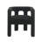 Aruna Solid Boucle Dining Arm Chair-422154688