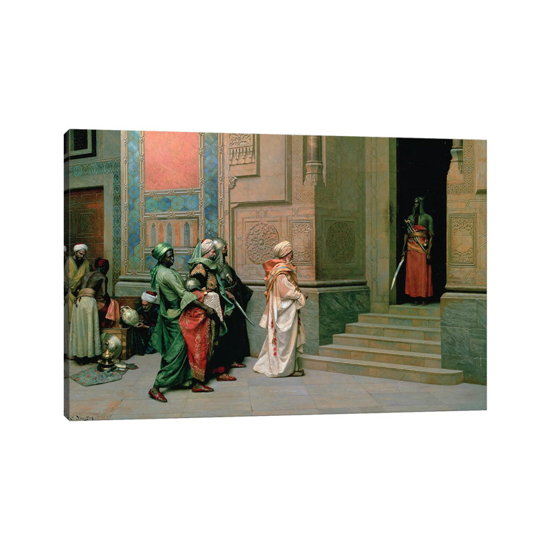 Outside The Palace - Wrapped Canvas Print