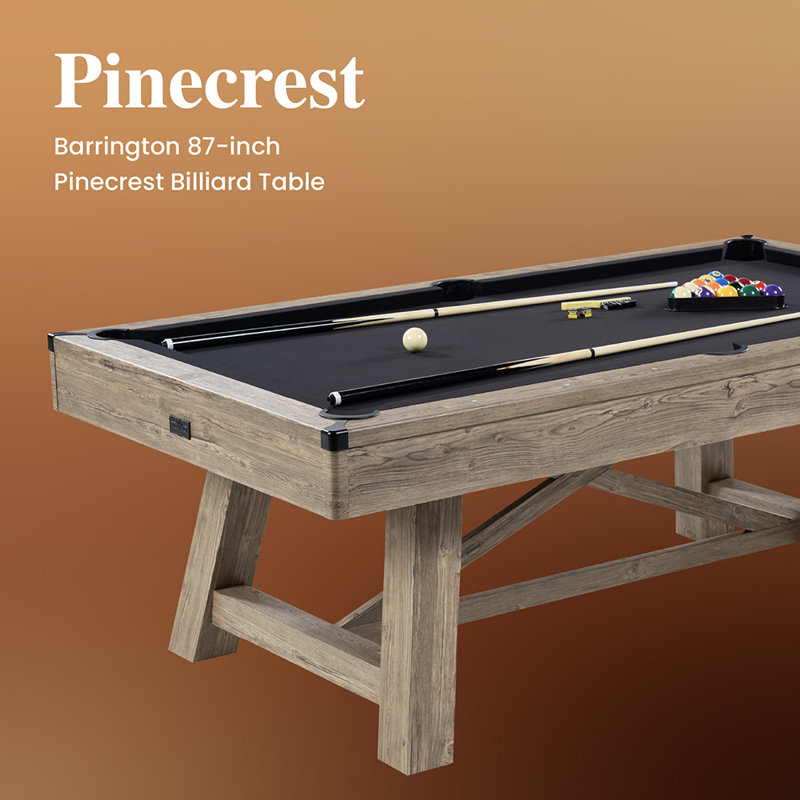 TABLE DE BILLARD 87 po.