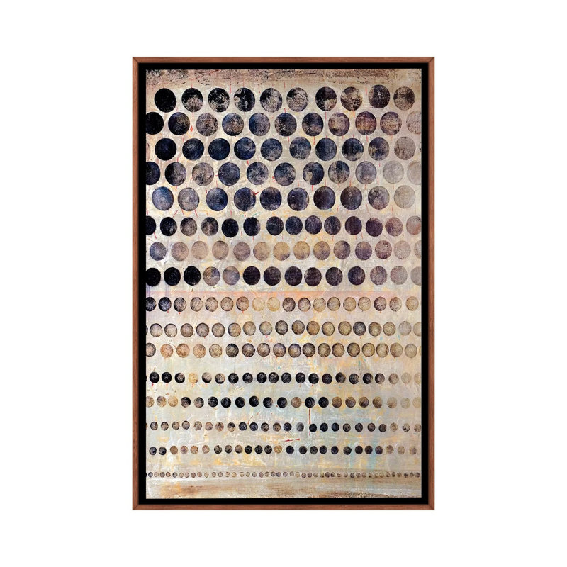Moon Shadow - Print on Canvas, Classic Brown Wood Framed, 101.6 cm H x 66.04 cm W
