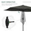 Parasol de marché 6,5 pi x 10 pi-294692177