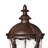 Windsor 30" Four-Light Candle Outdoor Post/Pier Mount Lantern-985016271